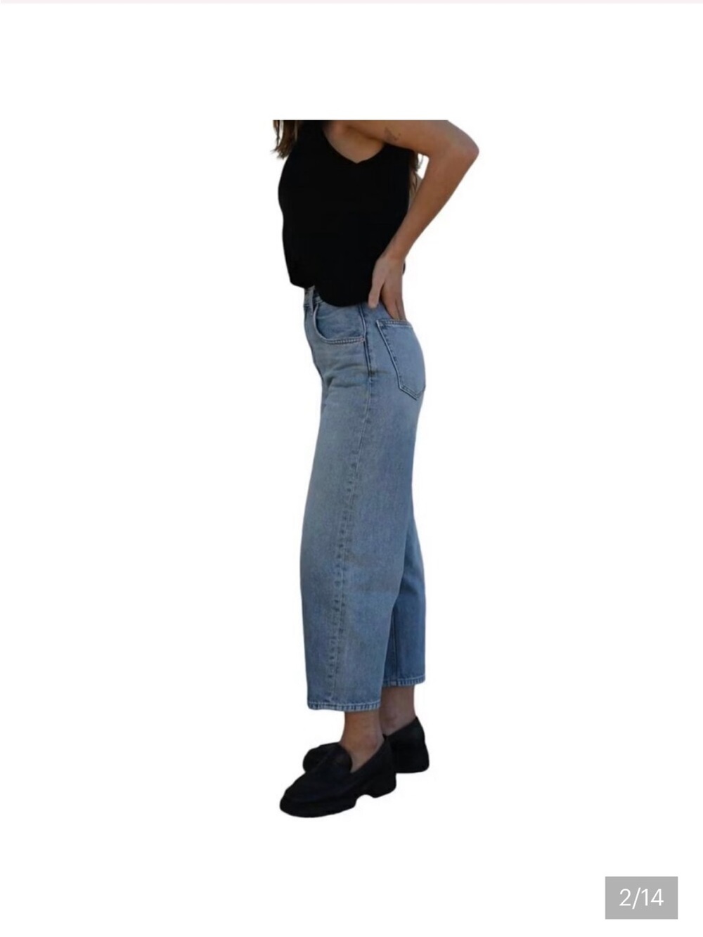 Etica Light Wash High-Rise Boyfriend Jeans - Picture 2 of 4